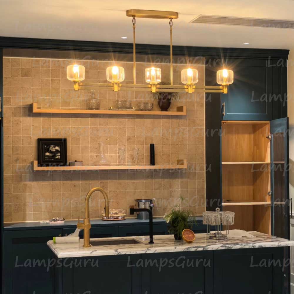 Demareta Linear Chandelier 54"