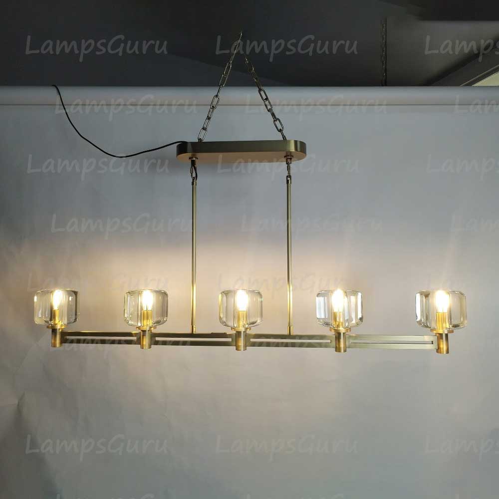 Demareta Linear Chandelier 54"