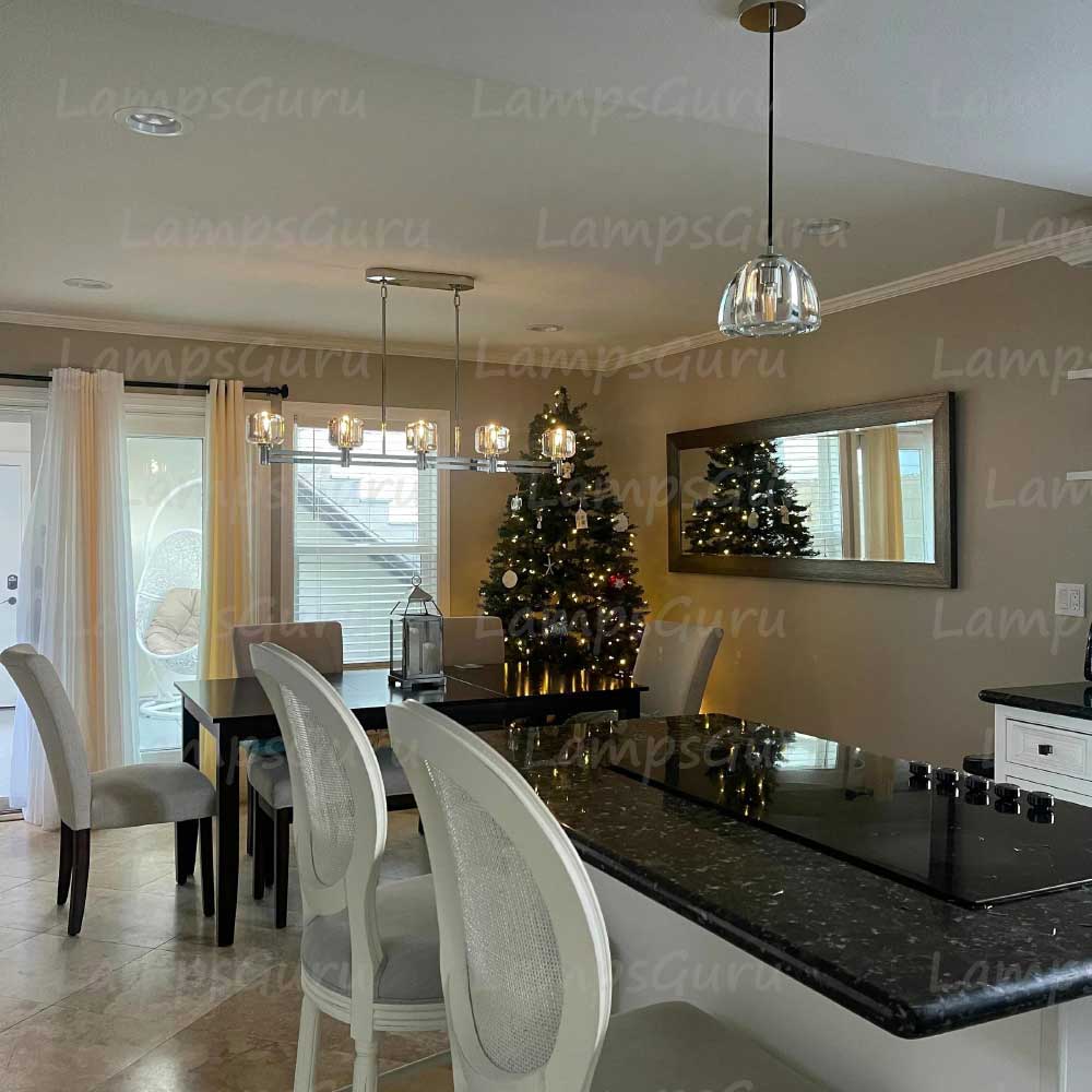 Demareta Linear Chandelier 54"