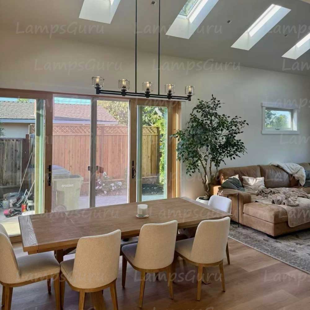 Demareta Linear Chandelier 54"