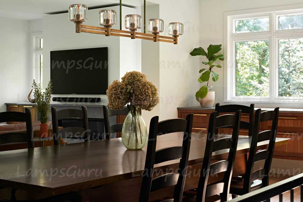 Demareta Linear Chandelier 54"