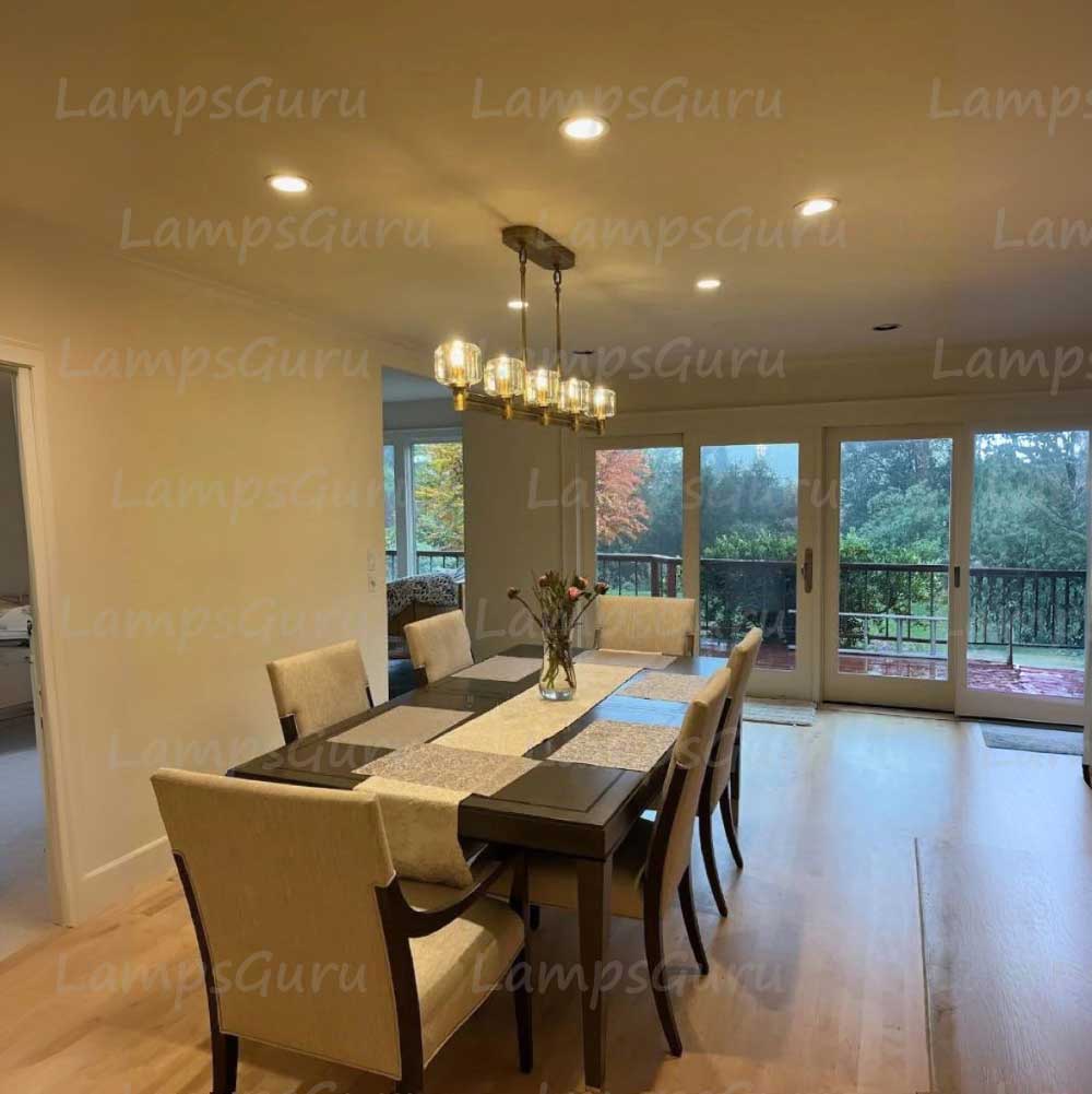 Demareta Linear Chandelier 54"