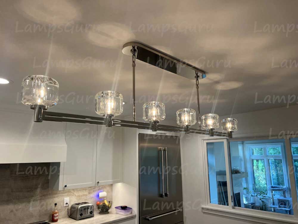 Demareta Linear Chandelier 72"