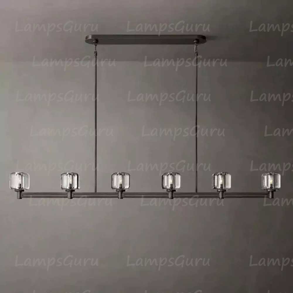 Demareta Linear Chandelier 72"