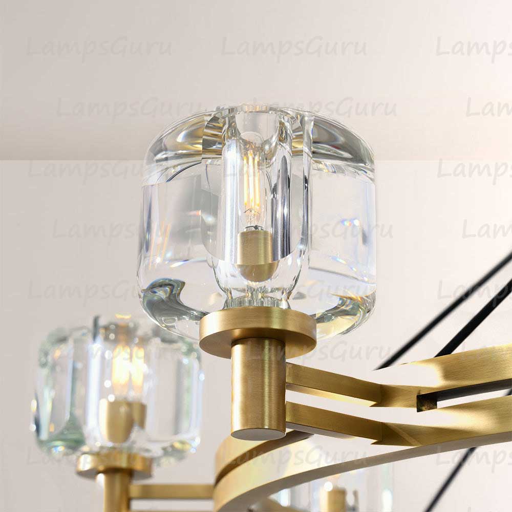 Demareta Round Chandelier 48"