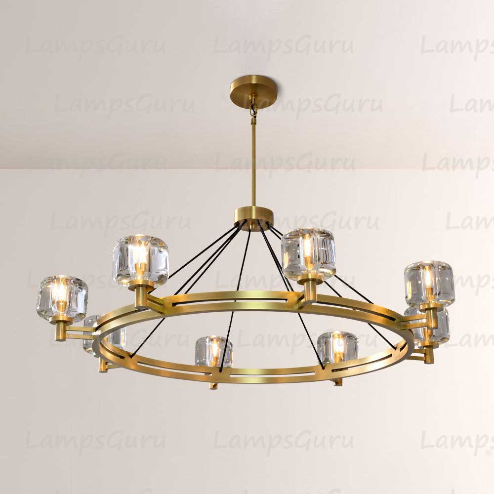 Demareta Round Chandelier 48"