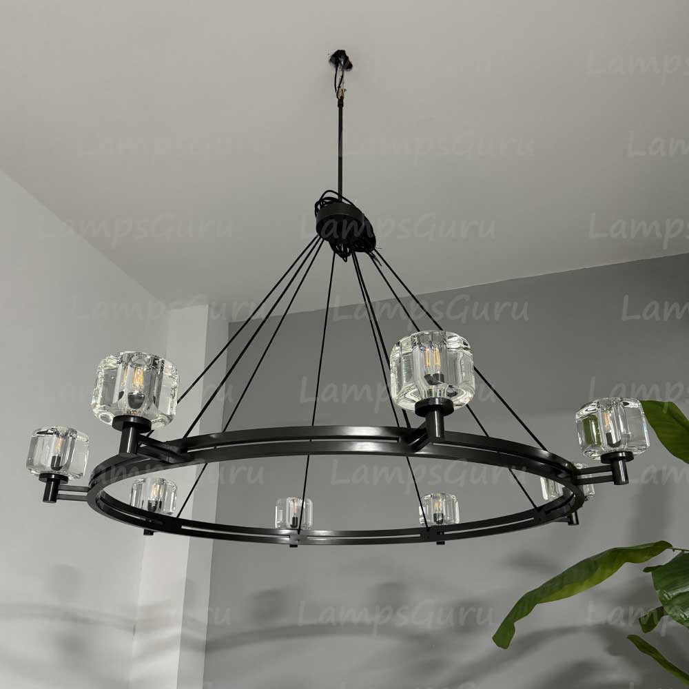 Demareta Round Chandelier 60"