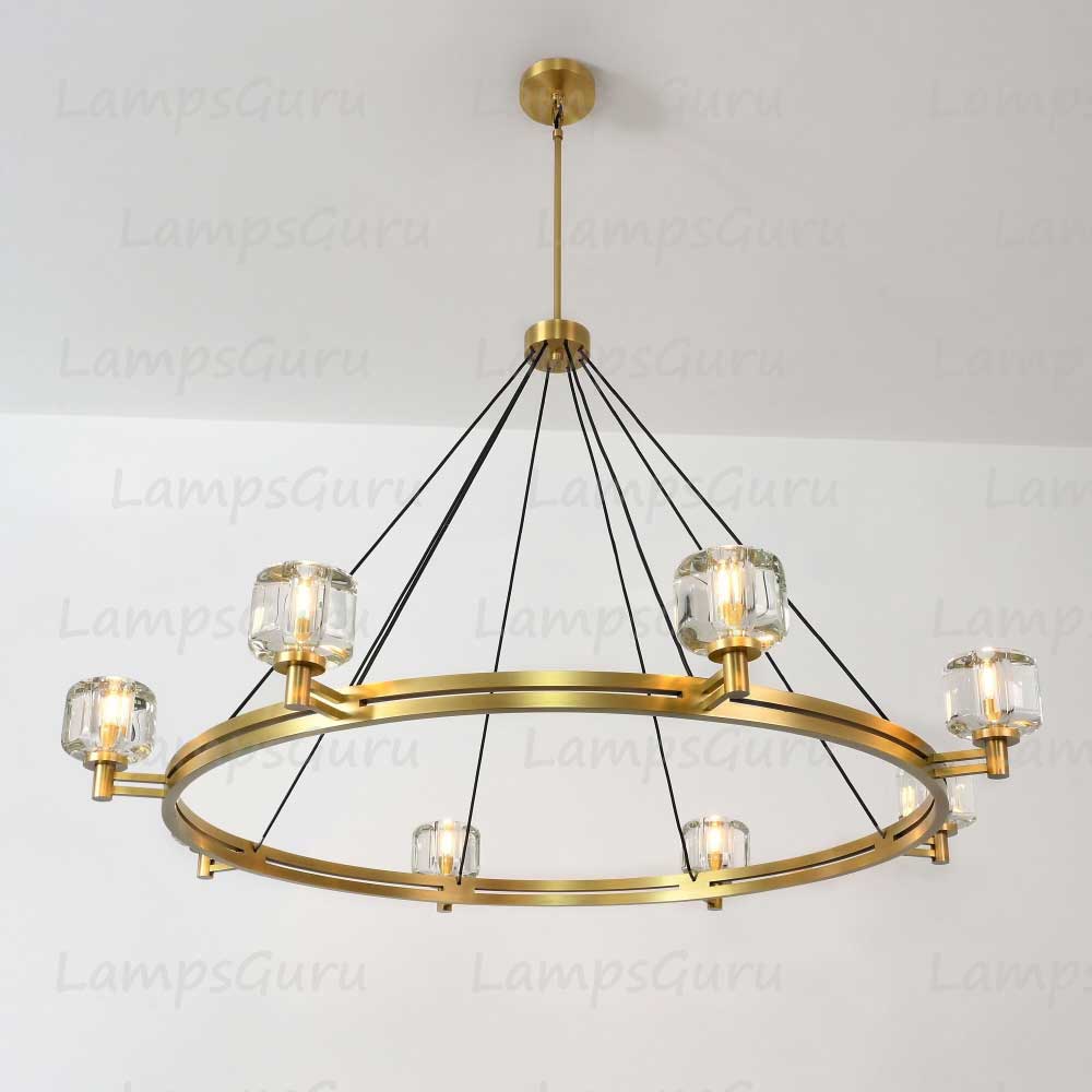 Demareta Round Chandelier 60"