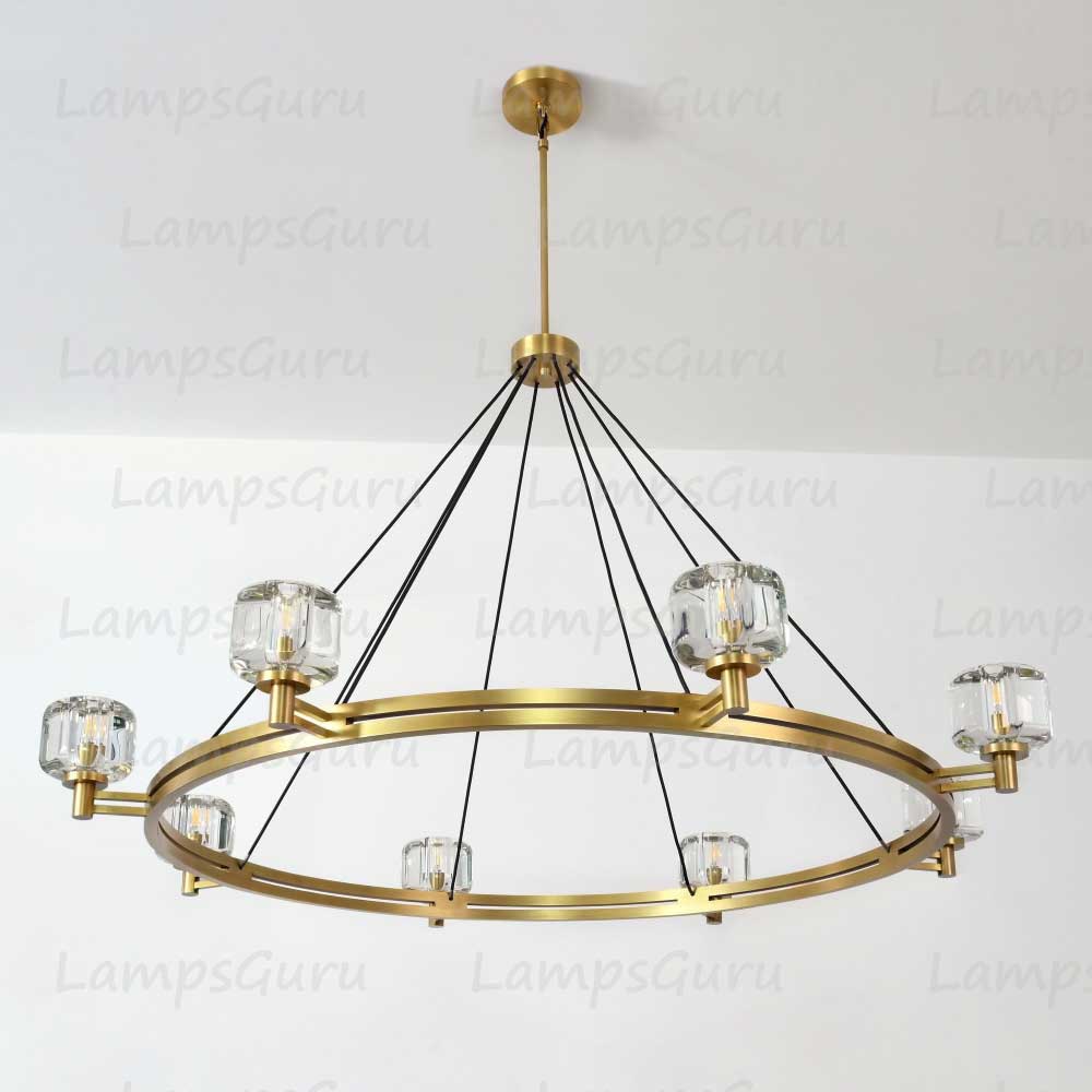 Demareta Round Chandelier 60"