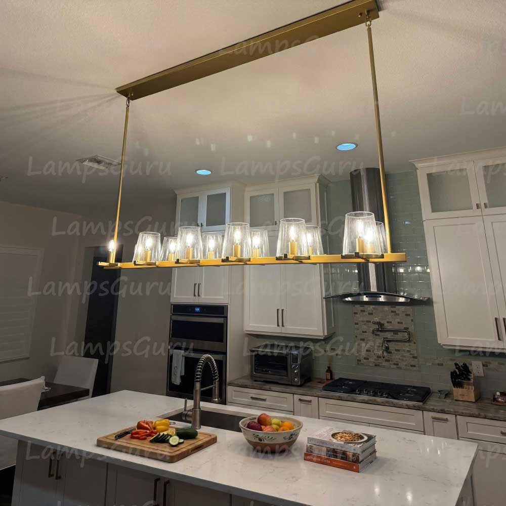 Pauillace Linear Chandelier 49"