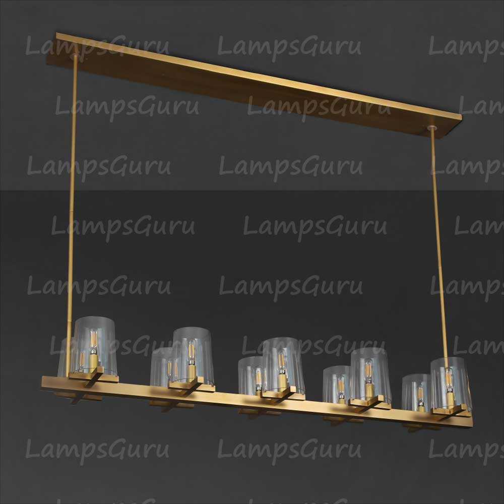 Pauillace Linear Chandelier 49"