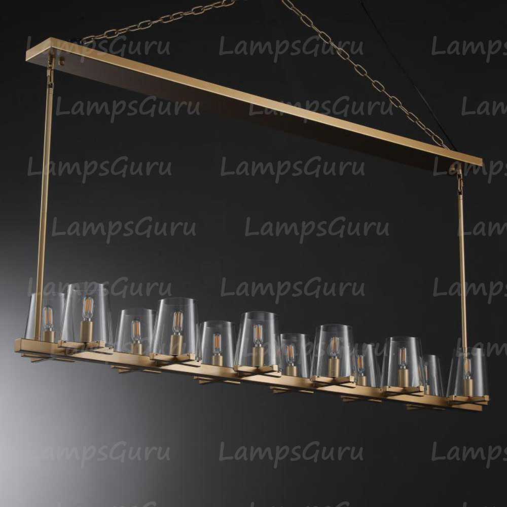Pauillace Linear Chandelier 60"