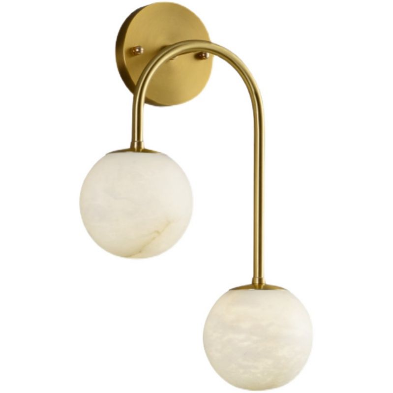 Alabaster Glo Modern Wall Sconce