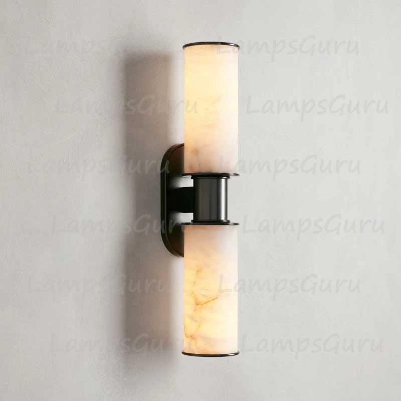 Harlina 2-Light Wall Sconce in Alabaster