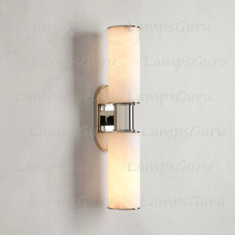 Harlina 2-Light Wall Sconce in Alabaster