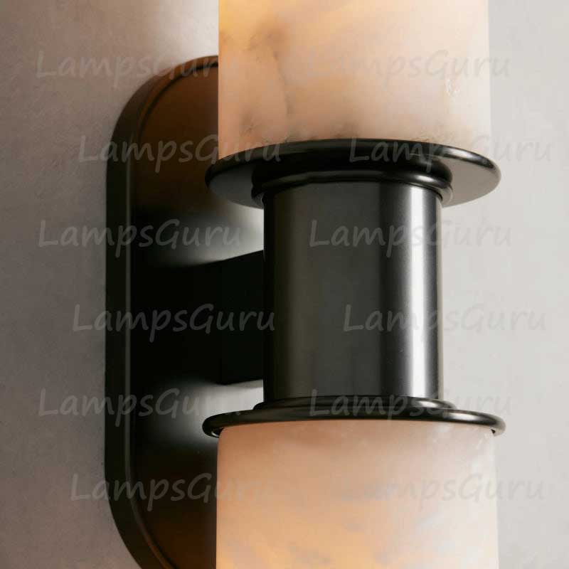 Harlina 2-Light Wall Sconce in Alabaster