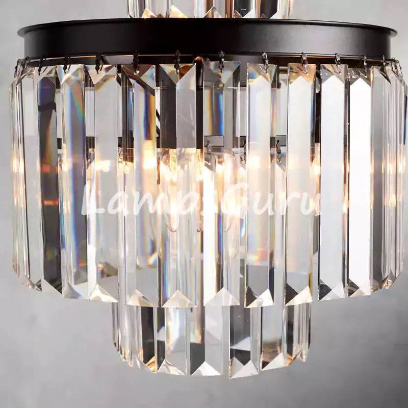 LG Leylanga Tiered Round Crystal Chandelier Lighting