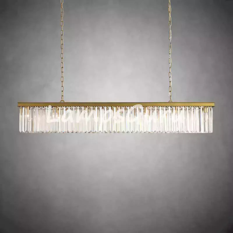 LG Leylanga Rectangular Crystal Chandelier 60''72''