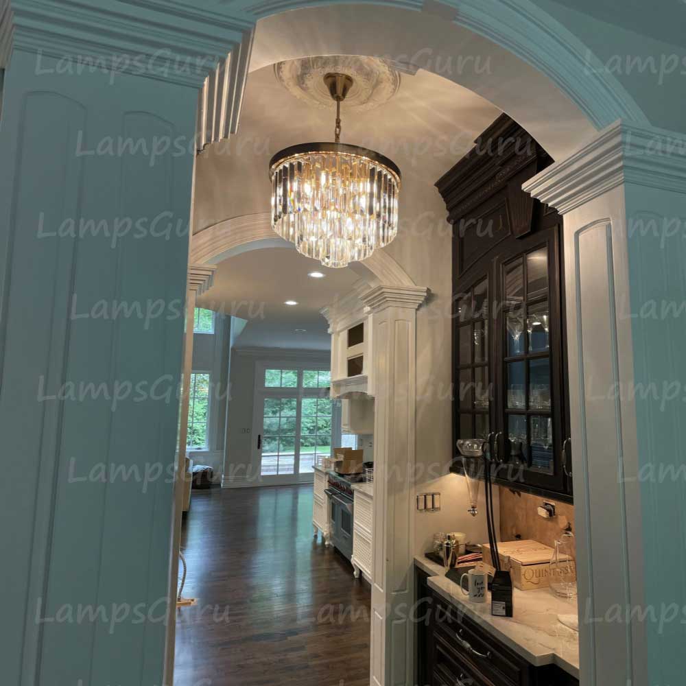 LG Odon Round Chandelier 20"