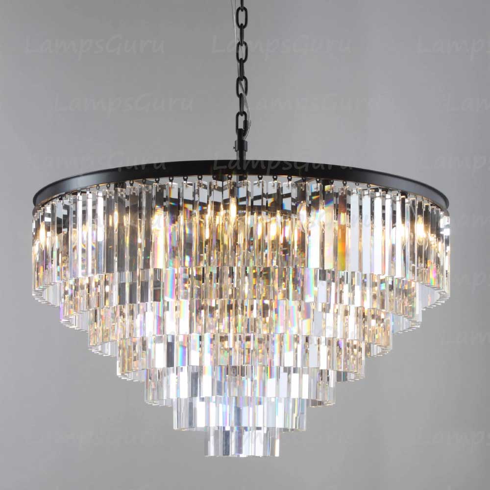 LG Odon Round Chandelier 44"