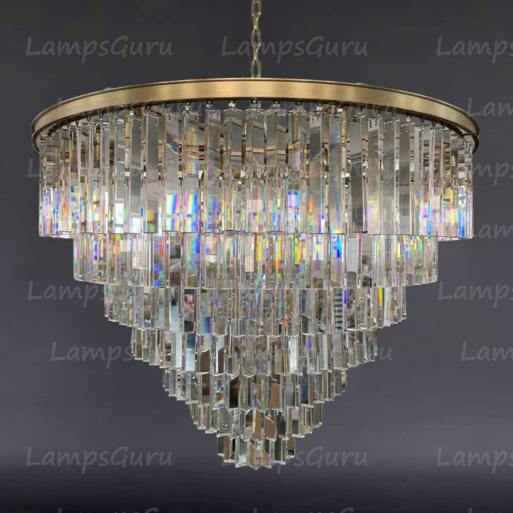 LG Odon Round Chandelier 44"
