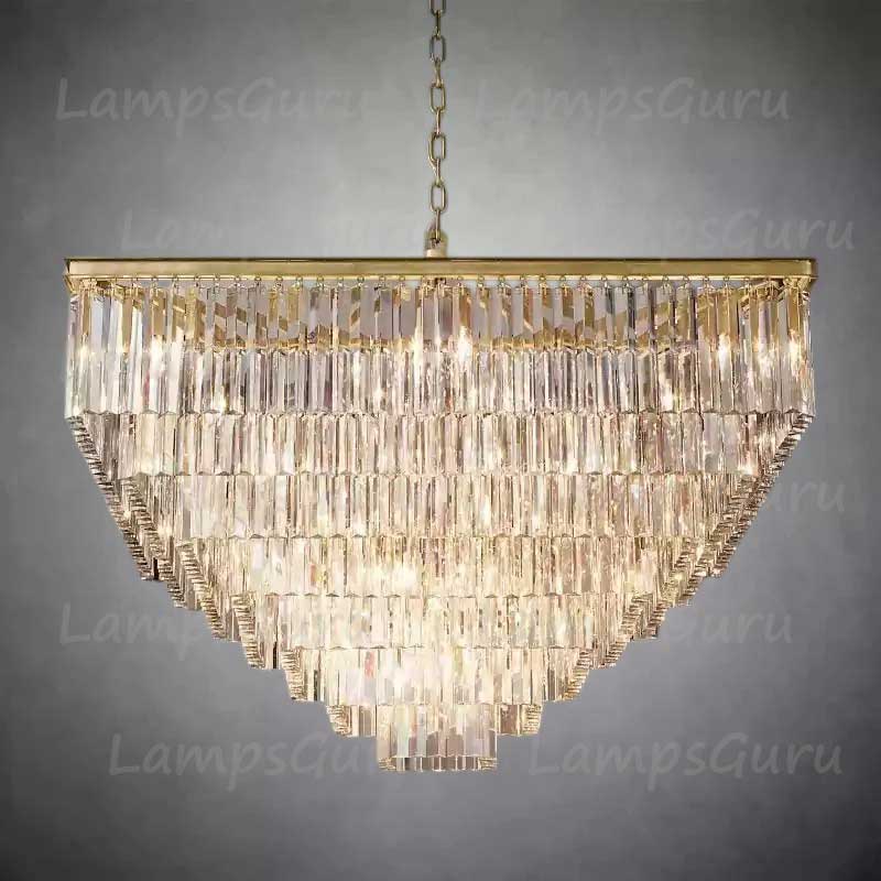 LG Odon Square Chandelier 47"