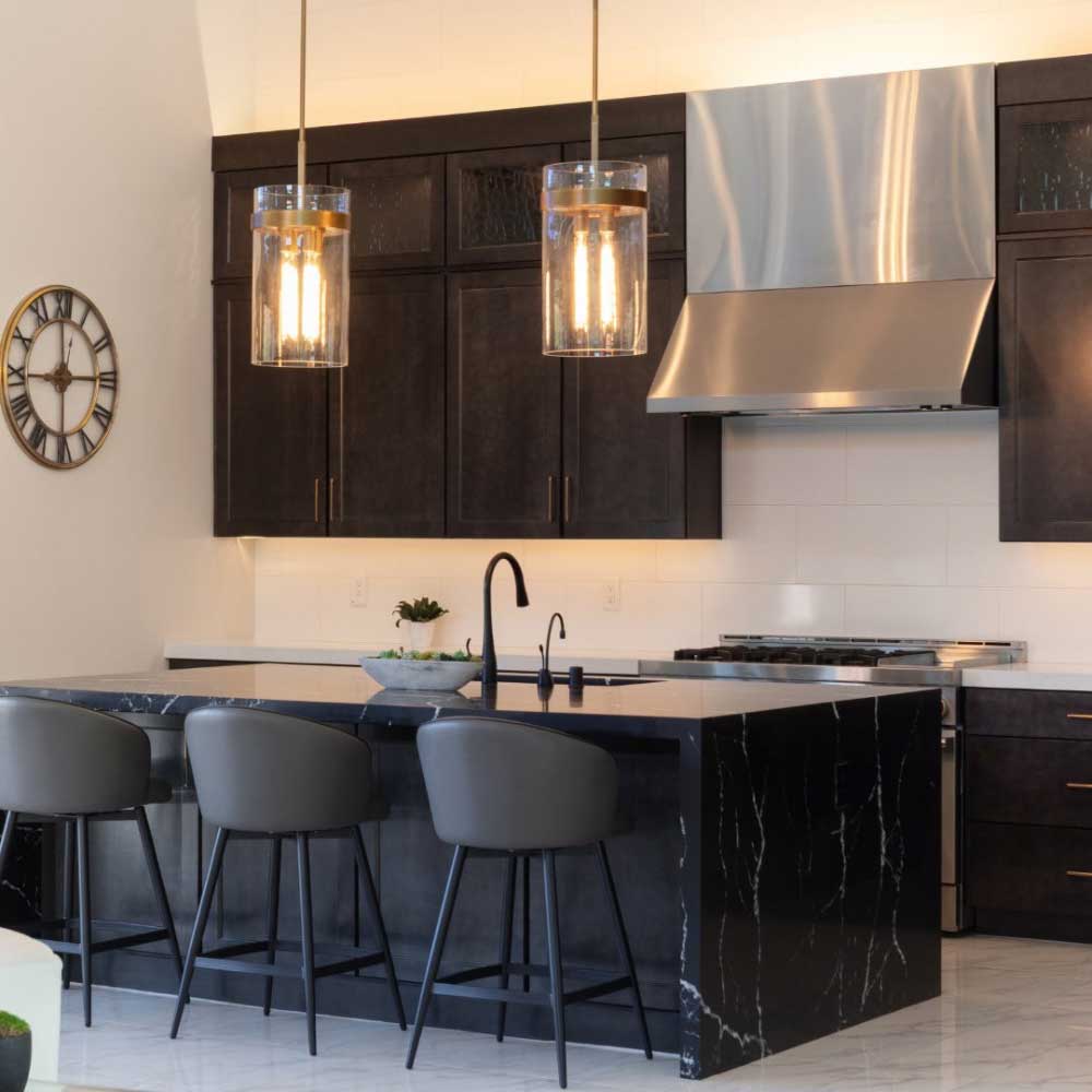 LG Ravale Clear Glass Pendant