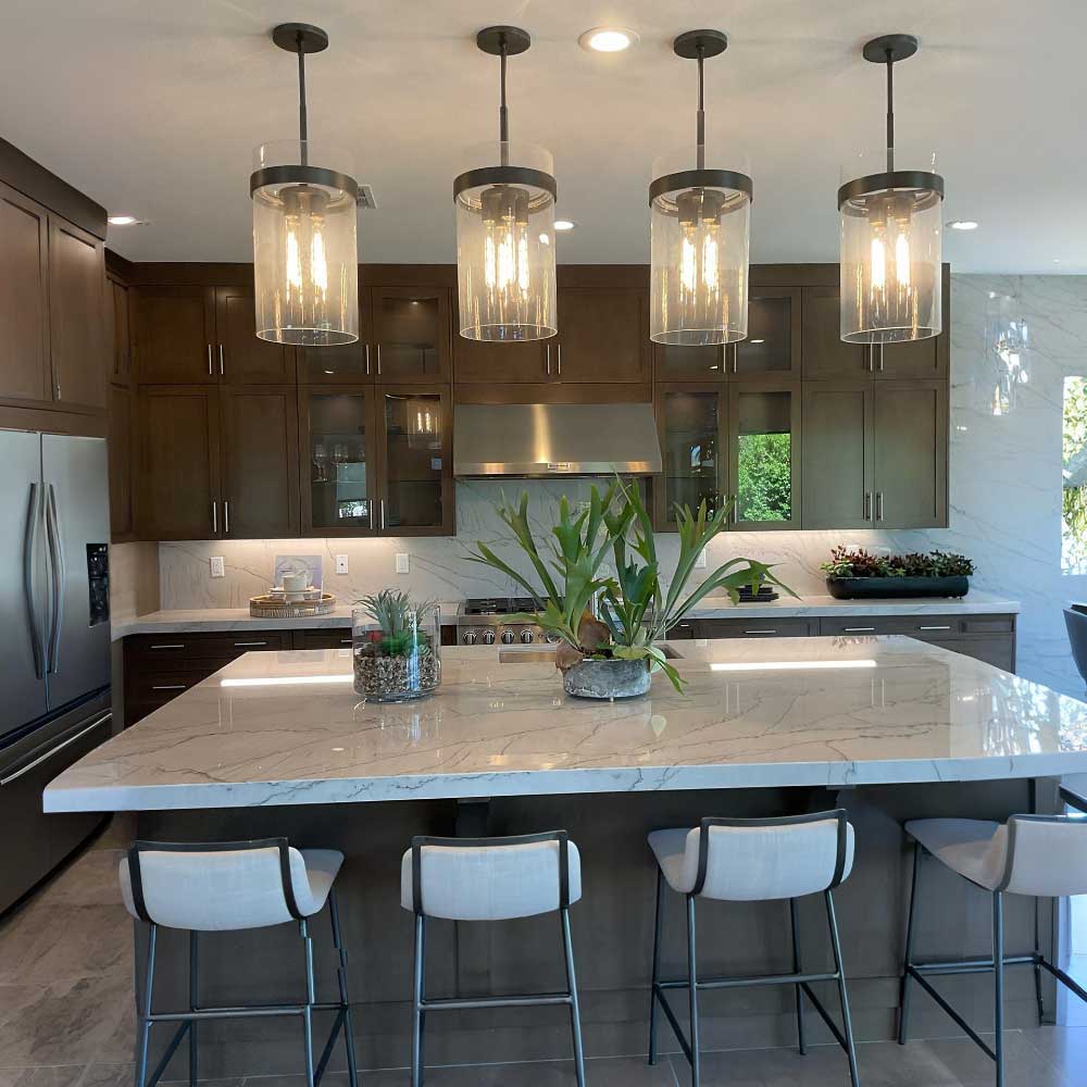 LG Ravale Clear Glass Pendant