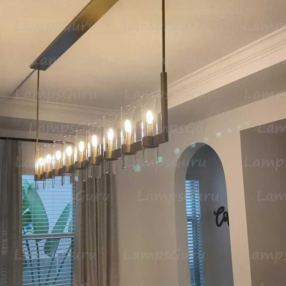 Ravelley Linear Chandelier 73"