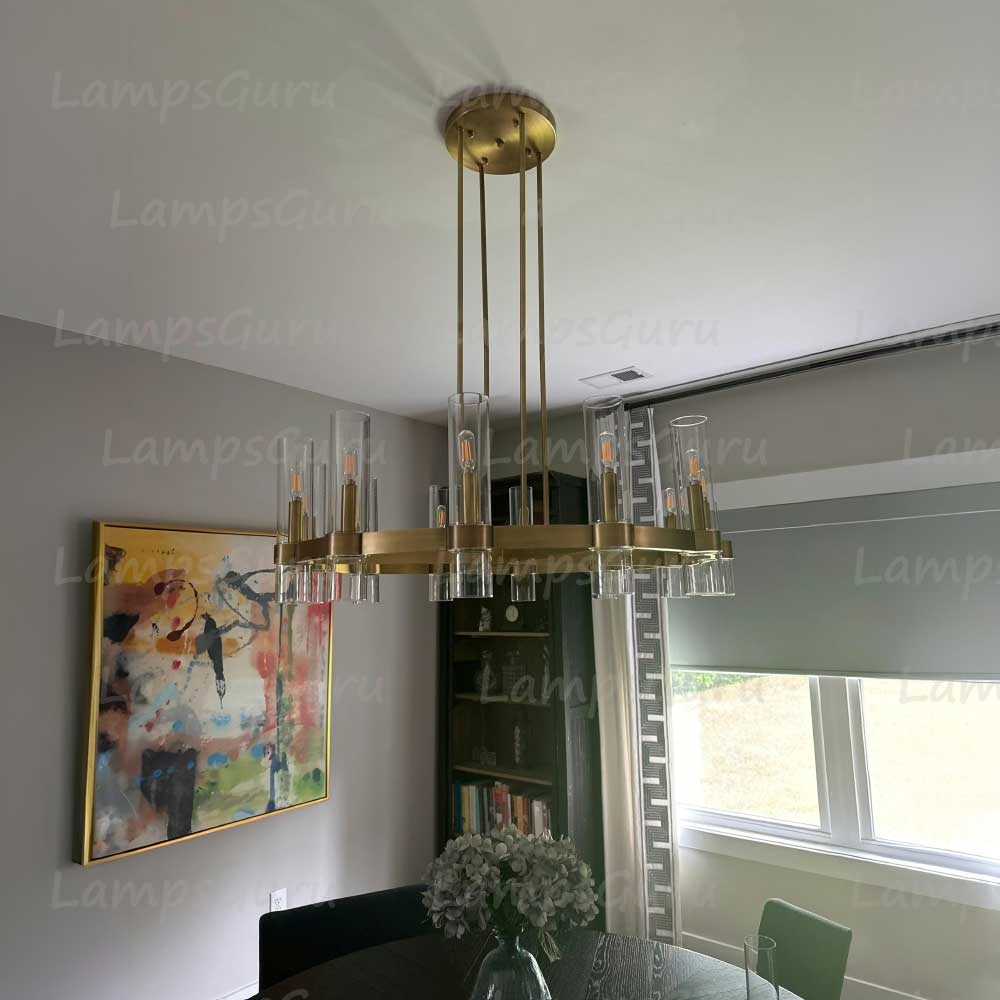 Ravelley Round Chandelier 36"