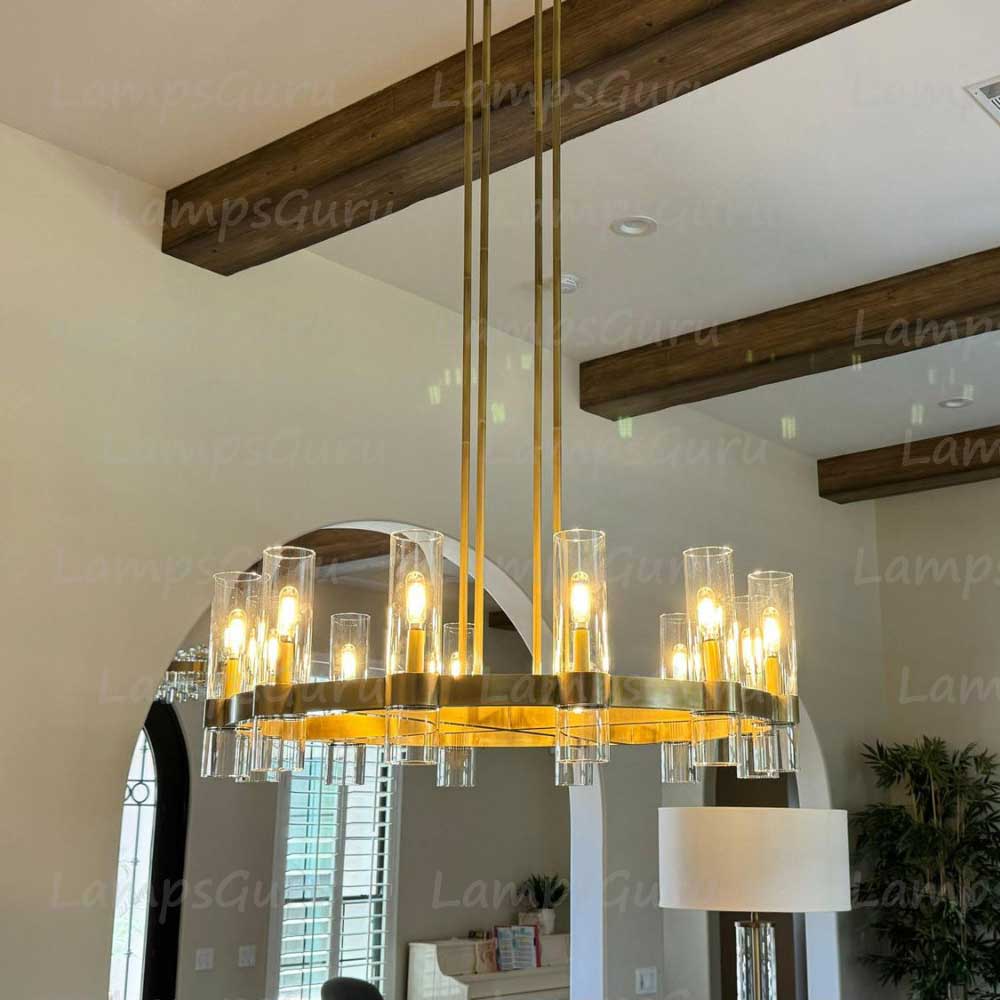 Ravelley Round Chandelier 36"