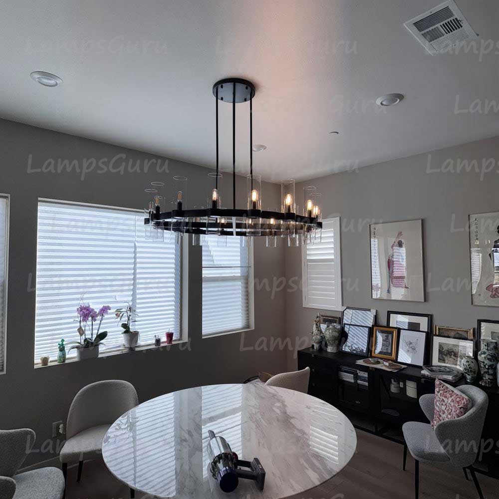 Ravelley Round Chandelier 48"