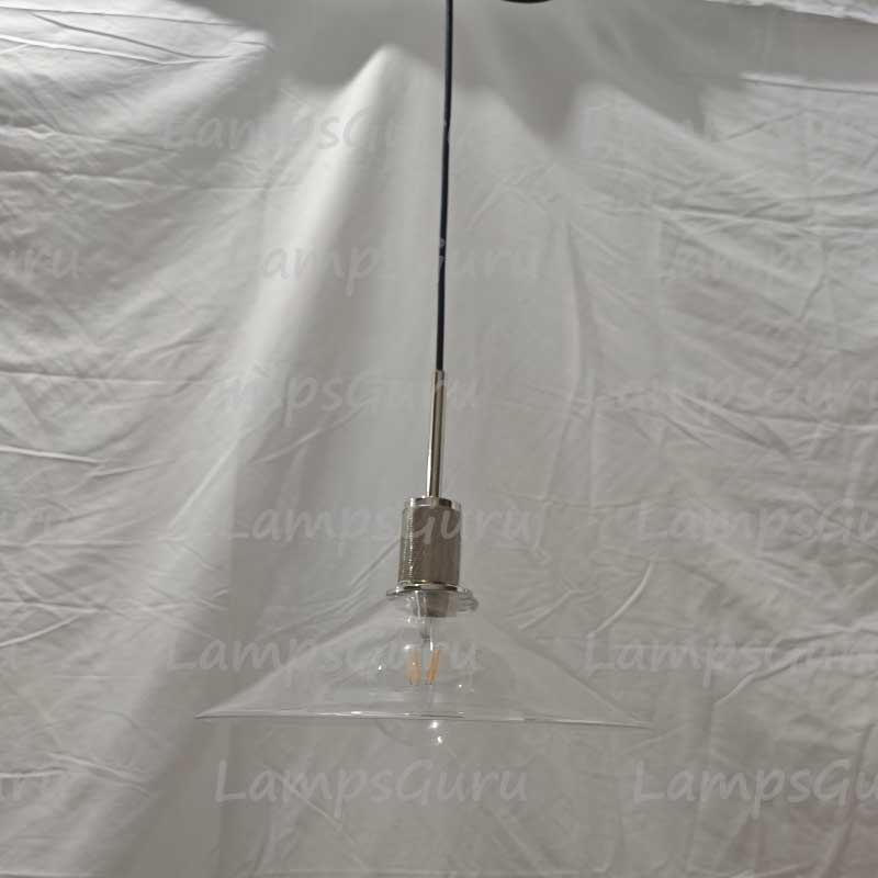 Utilitairey Glass Slope Shade Pendant