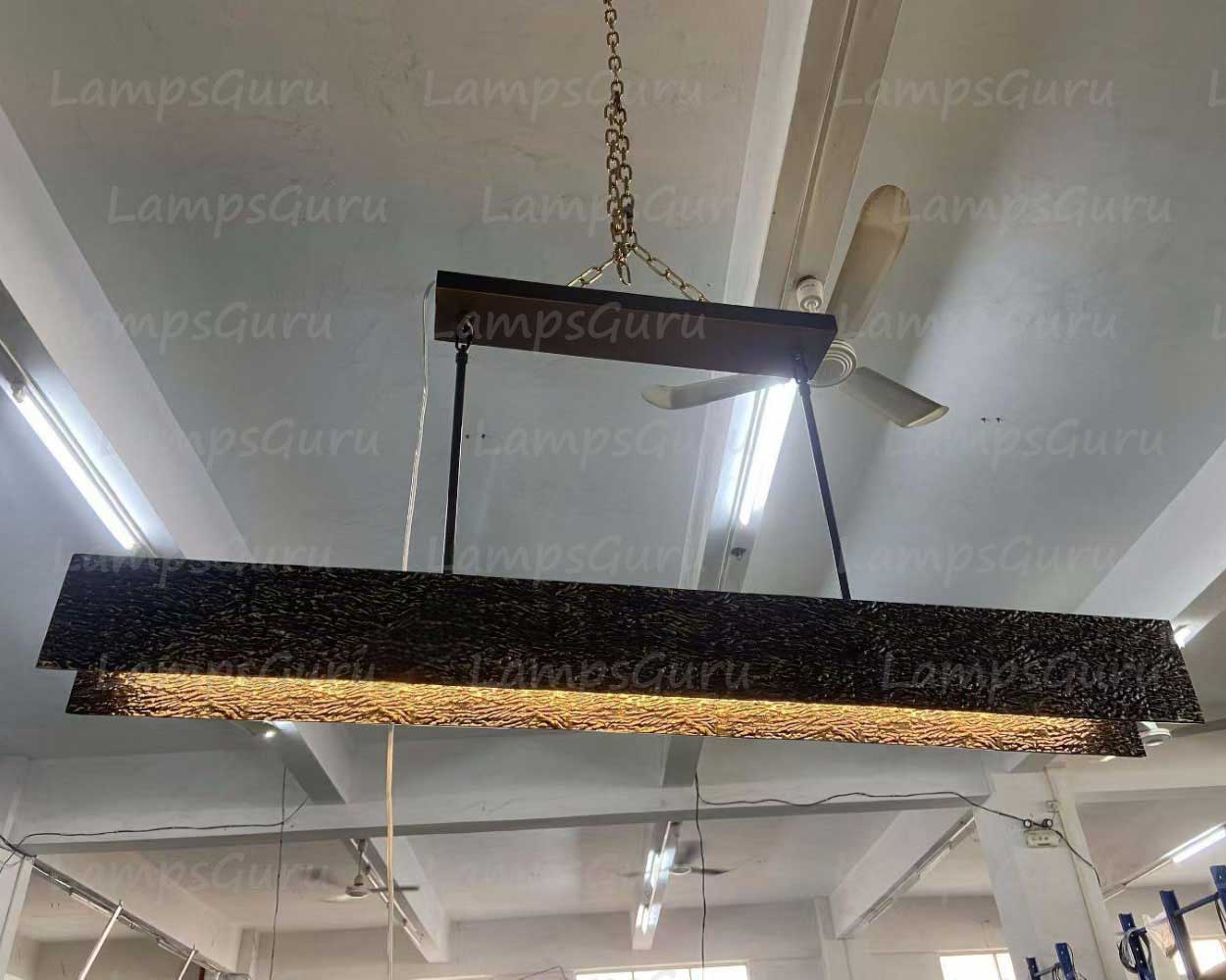 Vouvraya Linear Chandelier 72"