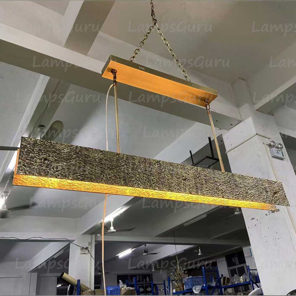 Vouvraya Linear Chandelier 54"
