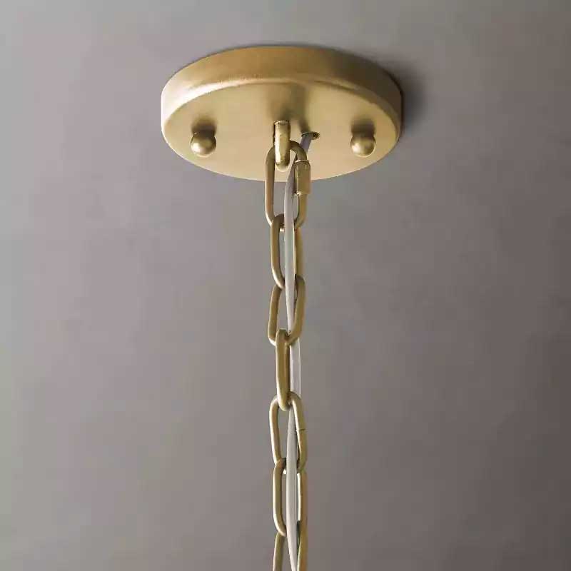 1920s Odena Square Chandelier 47"