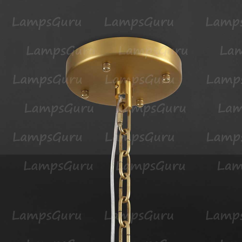 LG San Marko 60 Inch Alabaster Round Chandelier