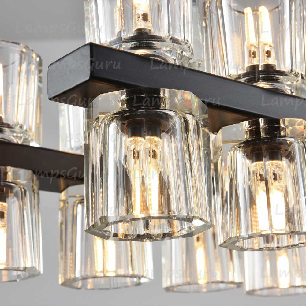 LG Arca LED Rectangular Chandelier 54"