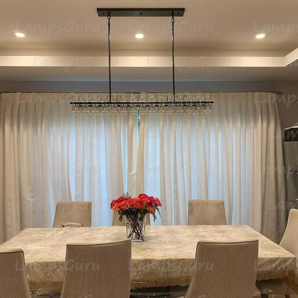 LG Arca LED Rectangular Chandelier 54"