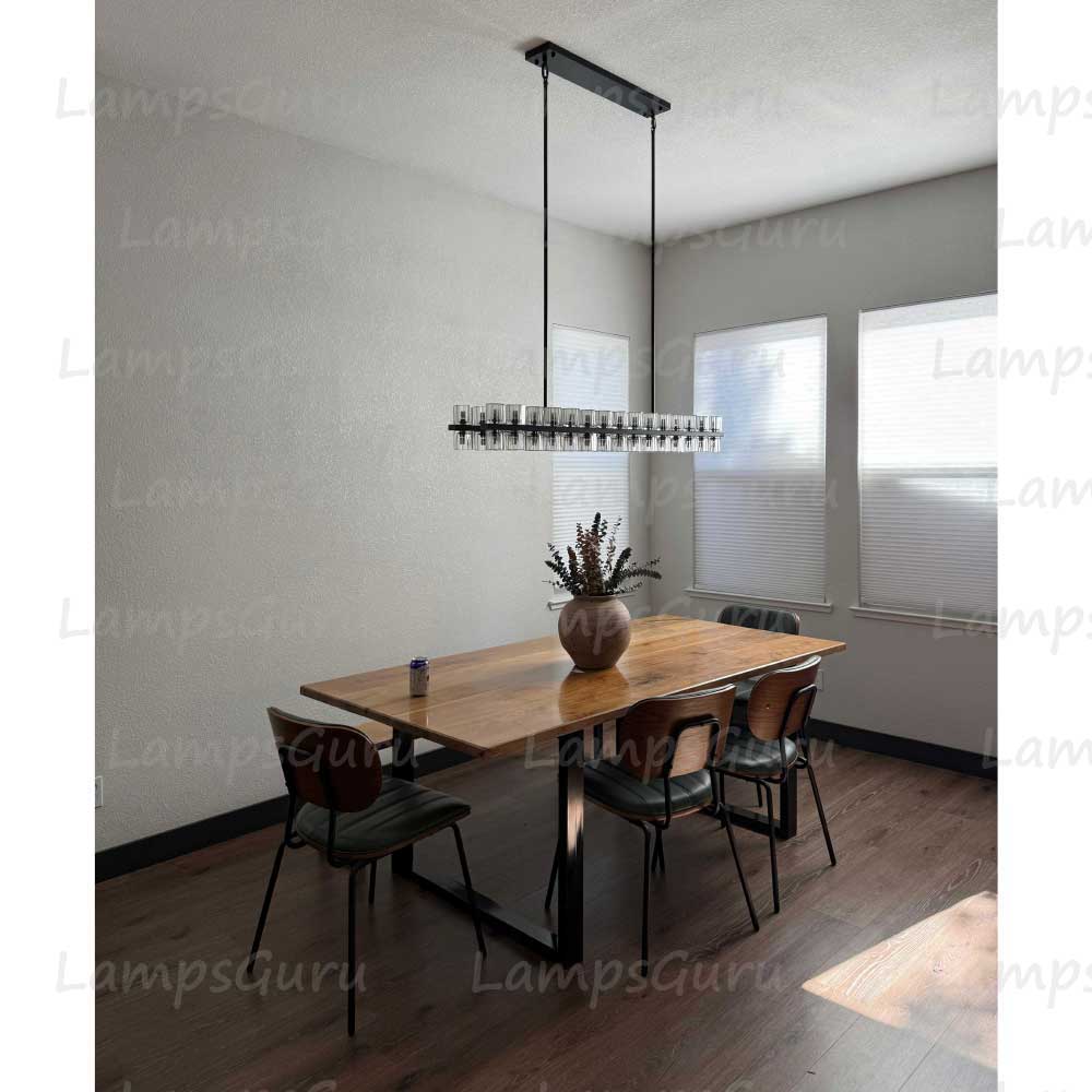 LG Arca LED Rectangular Chandelier 54"