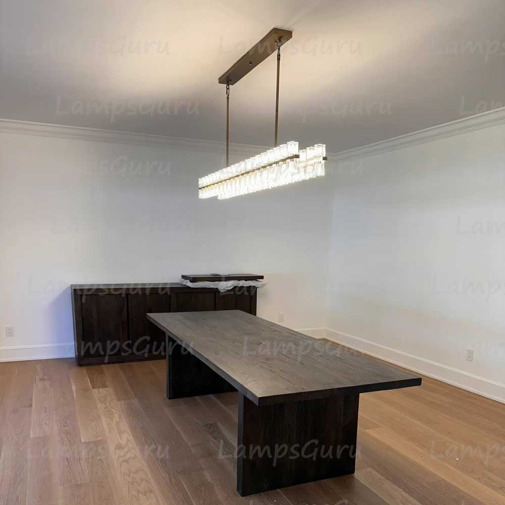 LG Arca LED Rectangular Chandelier 54"