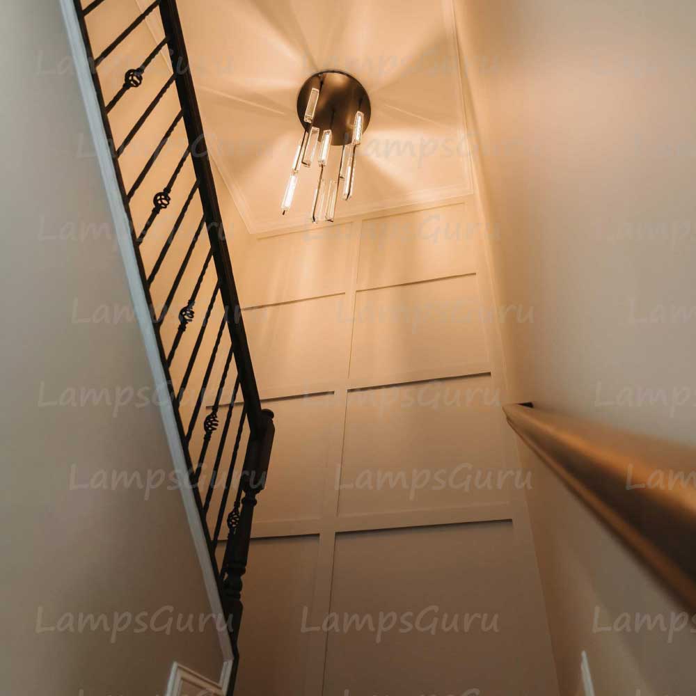 24 Inch Grand Crystal Prism Cascading Chandelier - LG Audon