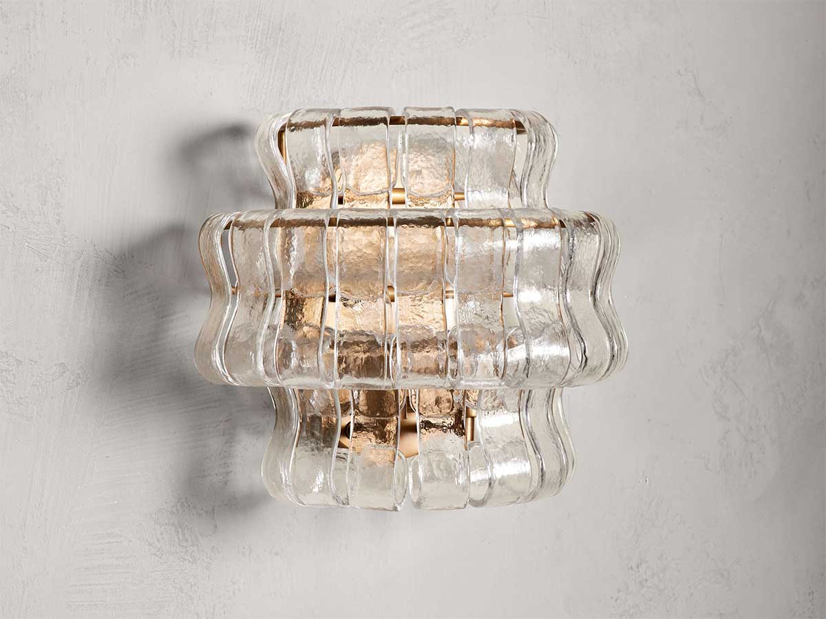 Ghiaccios Glass Wall Sconce