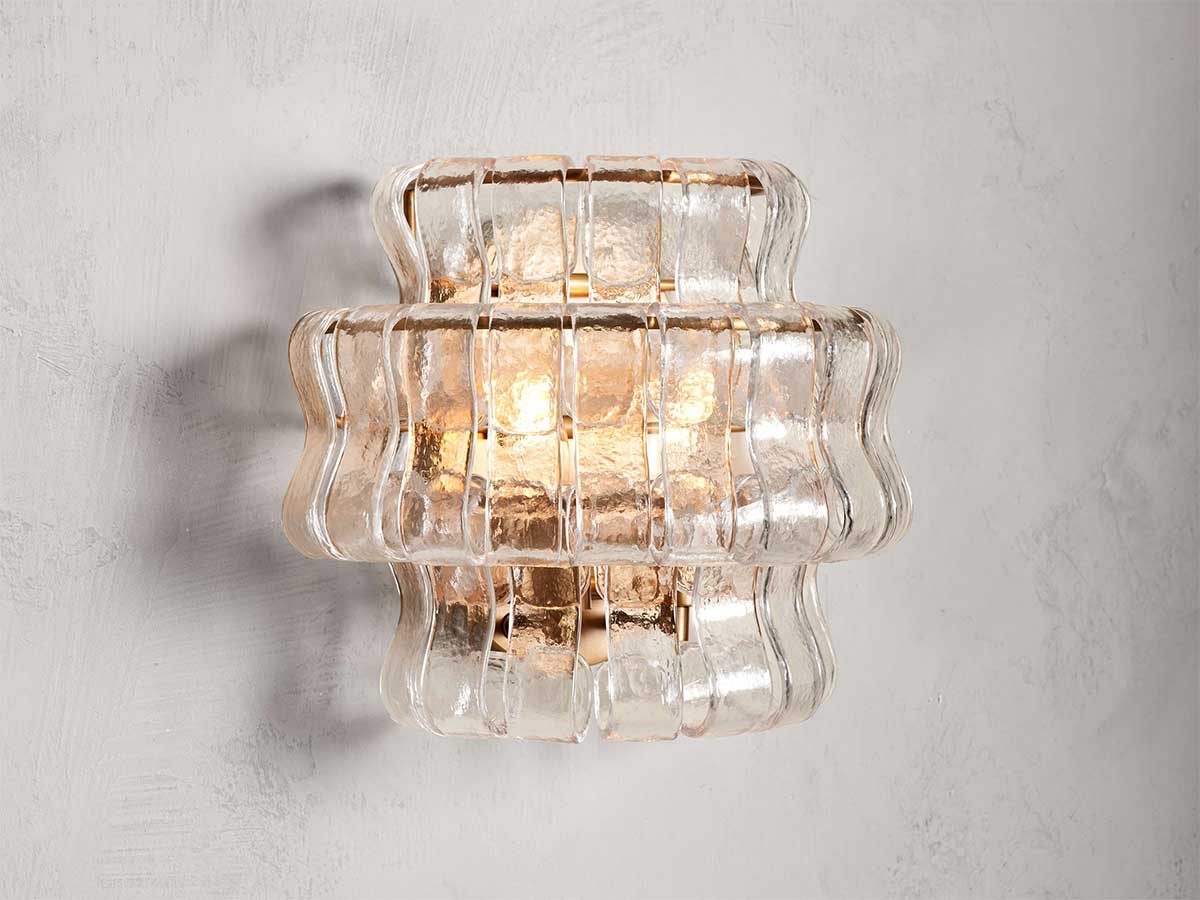 Ghiaccios Glass Wall Sconce