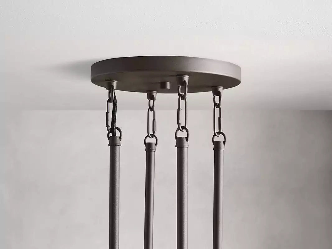 Andreaso Round Glass Chandelier 30" 40"