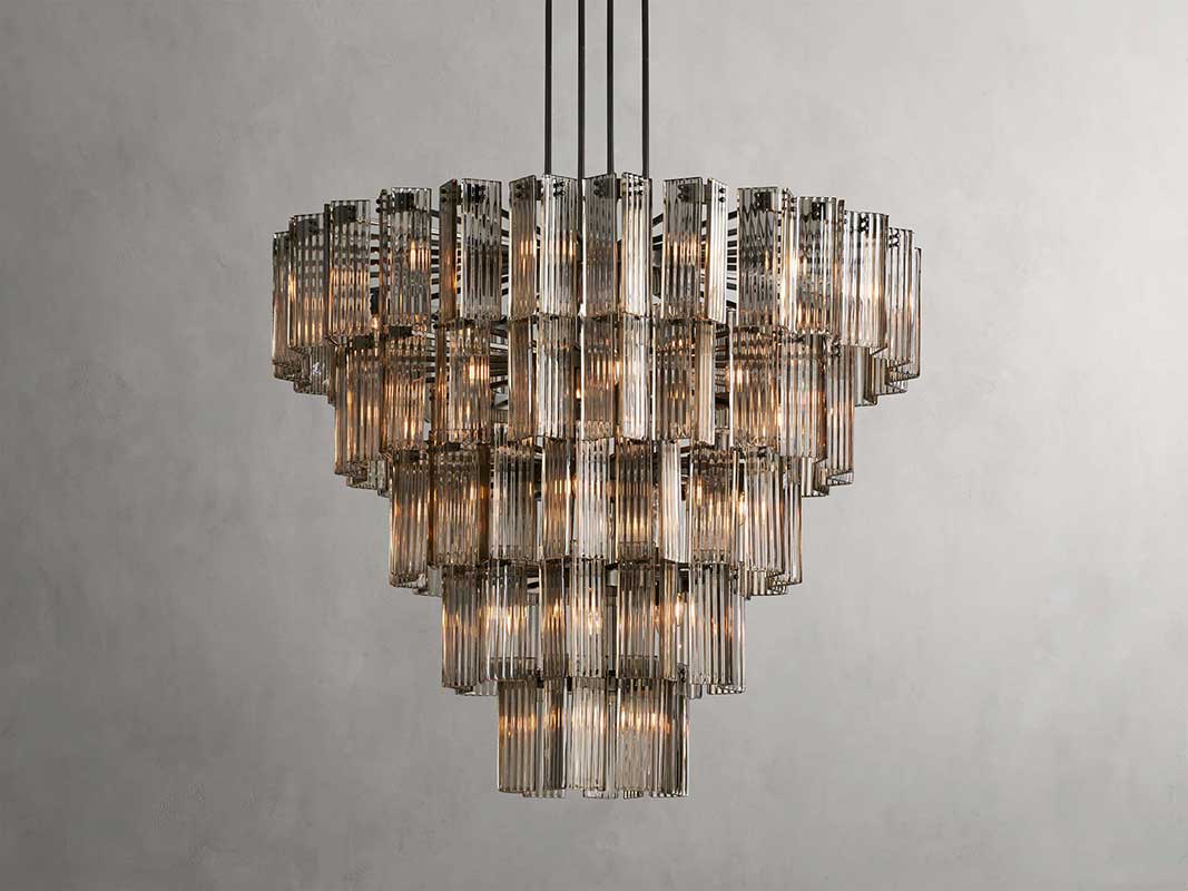 Delsiey Round Chandelier 38" 48" 60"