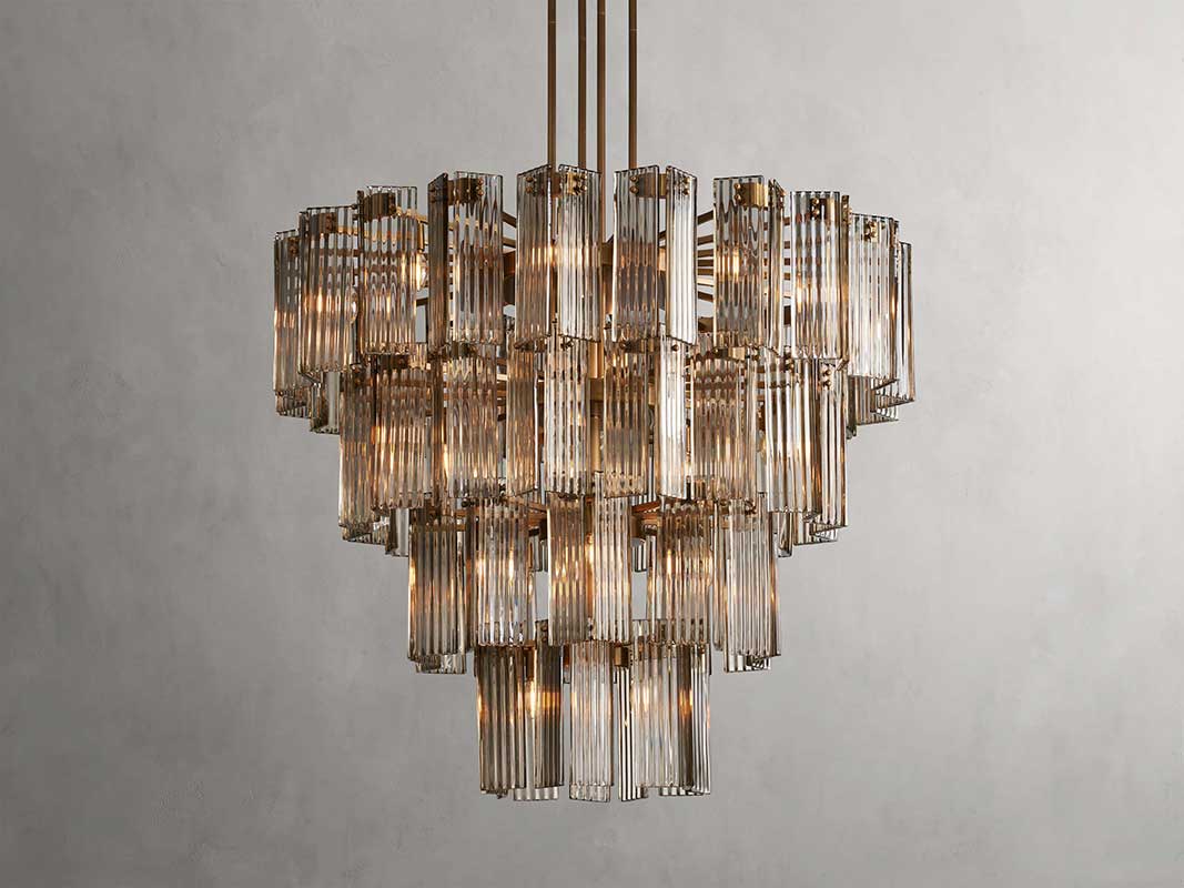 Delsiey Round Chandelier 38" 48" 60"