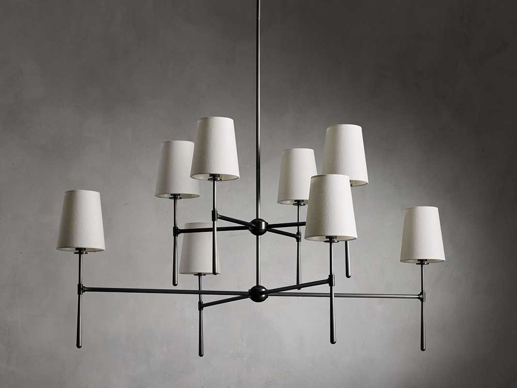 Rhodesa 2-Tier Round Chandelier