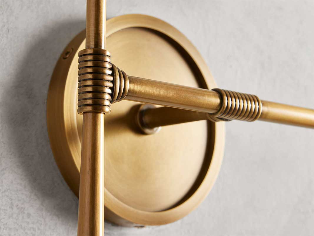 Rhodesa 2-Light Wall Sconce