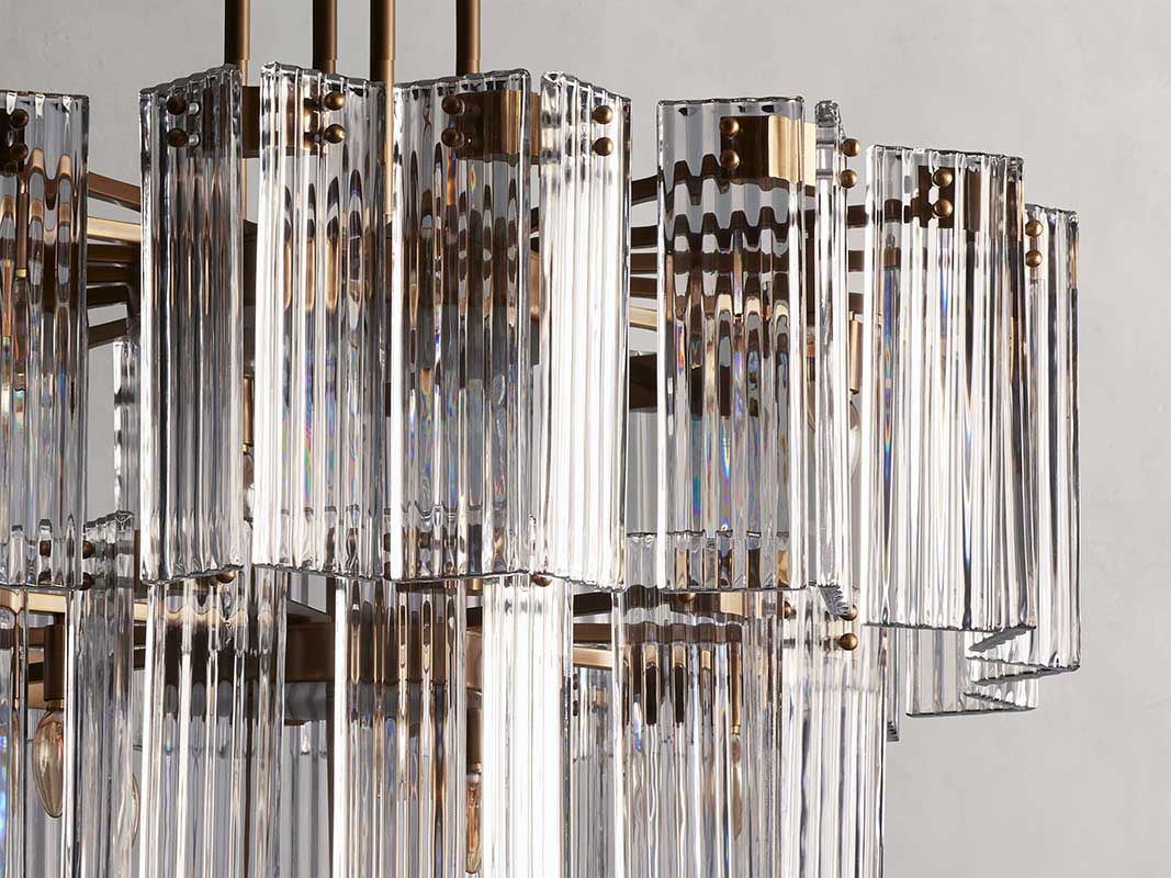 Delsiey Round Chandelier 38" 48" 60"